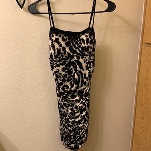 Janet dress animal print size small.